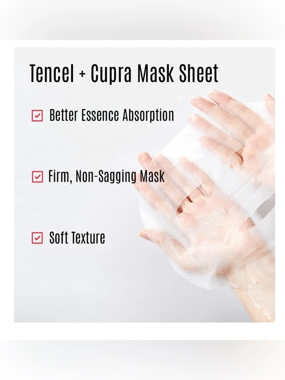Leaders Mediu Amino AC-FREE Acne Control Facial Sheet Masks - 10 sheets